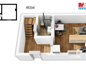 Pronájem bytu 3+1, Hrušov, 97 m2