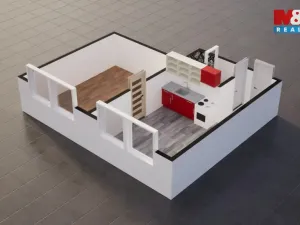 Prodej bytu 1+1, Česká Lípa, Jižní, 36 m2