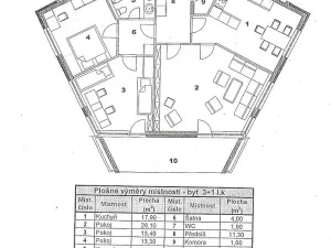 Pronájem bytu 3+1, Praha - Hlubočepy, Högerova, 100 m2