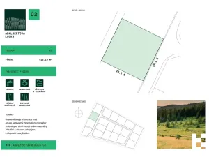 Prodej pozemku pro bydlení, Horní Planá, 812 m2