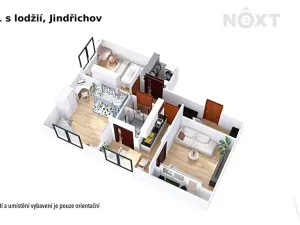 Prodej bytu 3+1, Jindřichov, 69 m2