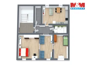 Prodej bytu 2+1, Františkovy Lázně, Anglická, 63 m2