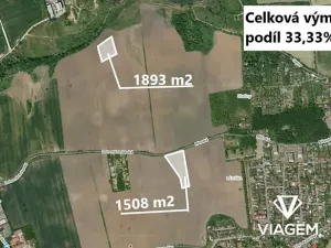 Prodej podílu pole, Praha - Dolní Měcholupy, 3401 m2