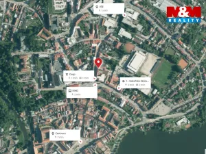 Pronájem bytu 1+1, Jindřichův Hradec - Jindřichův Hradec II, Jarošovská, 30 m2