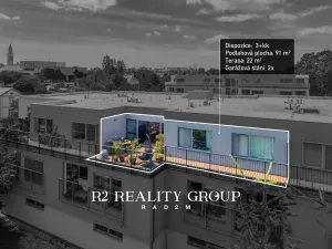 Prodej bytu 3+kk, Olomouc - Hejčín, Nová hejčínská, 91 m2