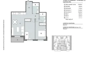 Prodej bytu 3+kk, Mazarrón, Španělsko, 69 m2