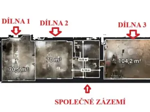 Pronájem skladu, Praha, Roztocká, 70 m2