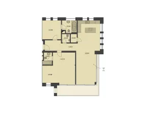 Prodej bytu 3+kk, Praha - Podolí, Jeremenkova, 115 m2