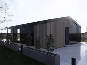 Prodej domu na klíč, Hrušová, 90 m2
