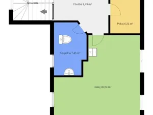 Prodej rodinného domu, Trhové Sviny, Trocnovská, 91 m2