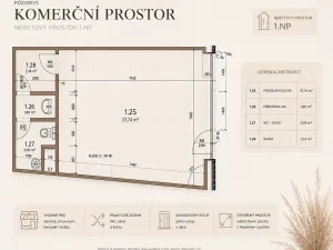 Prodej obchodního prostoru, České Budějovice, Štítného, 45 m2