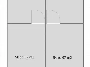 Pronájem skladu, Český Brod, Klučovská, 328 m2