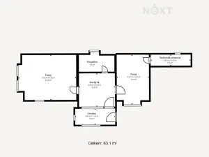 Prodej rodinného domu, Radomyšl, Na Rybníčku, 100 m2