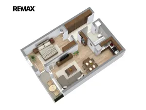 Pronájem bytu 2+kk, Chrudim, Podkopanický mlýn, 49 m2