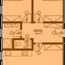Prodej bytu 3+kk, Doksy - Staré Splavy, 69 m2