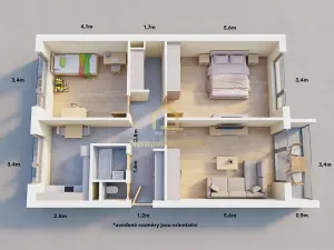 Prodej bytu 3+1, Ostrava, Břustkova, 76 m2