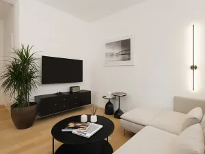 Pronájem bytu 2+kk, Praha - Nusle, Oldřichova, 52 m2