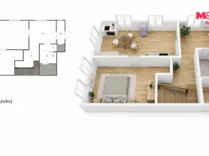 Prodej chaty, Branná, 108 m2