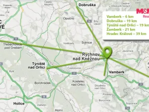 Pronájem bytu 3+1, Rychnov nad Kněžnou, Mírová, 76 m2