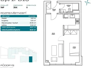 Prodej bytu 2+kk, Mladá Boleslav, Tovačovského, 48 m2