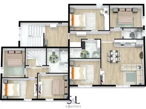 Prodej bytu 3+kk, Zaton, Chorvatsko, 98 m2