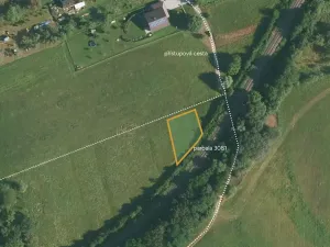 Prodej zahrady, Osíčko, 428 m2