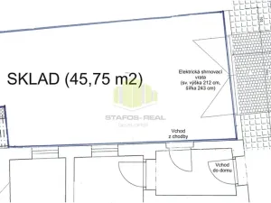 Pronájem kanceláře, Olomouc, U solných mlýnů, 75 m2