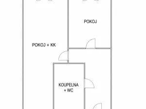 Prodej bytu 2+kk, Praha - Michle, Ohradní, 41 m2