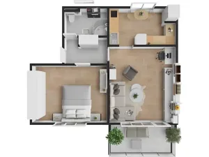 Prodej bytu 2+1, Nová Ves pod Pleší, 93 m2
