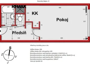 Prodej bytu 1+kk, Praha - Háje, Bajkonurská, 27 m2