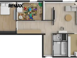 Prodej bytu 3+1, Česká Lípa, Bratří Čapků, 60 m2