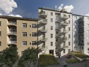 Prodej bytu 2+kk, Praha - Karlín, Křižíkova, 59 m2