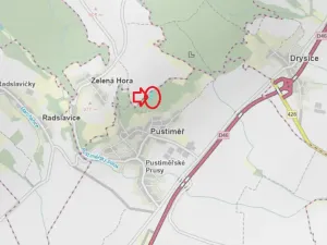 Prodej podílu lesa, Pustiměř, 1292 m2