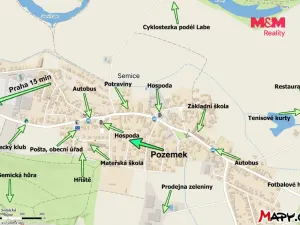 Prodej pozemku pro bydlení, Semice, 1554 m2