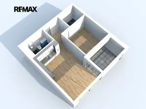 Pronájem bytu 2+kk, Plzeň, Truhlářská, 51 m2