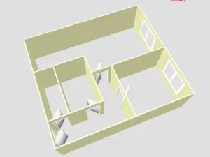 Prodej bytu 2+kk, Praha - Ruzyně, Ciolkovského, 41 m2