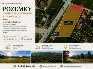 Prodej pozemku pro bydlení, Frýdlant nad Ostravicí, 4608 m2