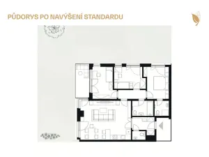 Prodej bytu 4+kk, Praha - Dolní Chabry, Milana Kadlece, 101 m2