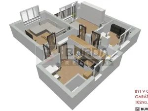 Prodej bytu 3+1, Kly, 102 m2