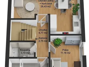 Pronájem bytu 5+kk, Kutná Hora, Radimova, 119 m2
