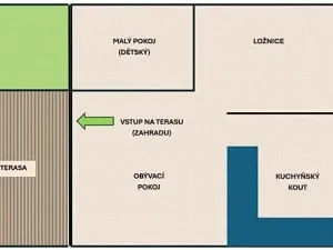 Pronájem bytu 3+kk, Praha - Hrdlořezy, Mezilehlá, 81 m2