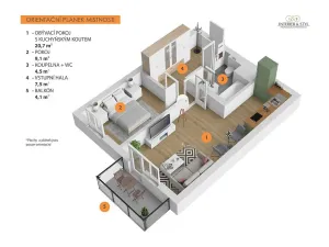 Prodej bytu 2+kk, Praha, Arnošta Staňka, 47 m2