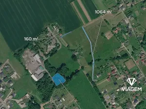 Prodej pole, Bystřice, 428 m2