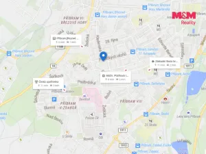 Pronájem bytu 2+1, Příbram - Příbram VII, Politických vězňů, 57 m2
