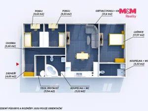 Prodej rodinného domu, Hrádek - Nová Huť, 95 m2
