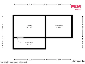 Prodej zahrady, Horšovský Týn - Malé Předměstí, 401 m2