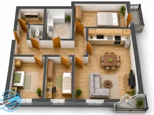 Pronájem bytu 4+kk, Prostějov, Krasická, 108 m2