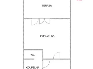Pronájem bytu 1+kk, Bohumín - Nový Bohumín, Svat. Čecha, 25 m2