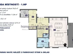 Prodej rodinného domu, Volary, 111 m2