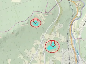 Prodej podílu lesa, Velké Hamry, 1819 m2